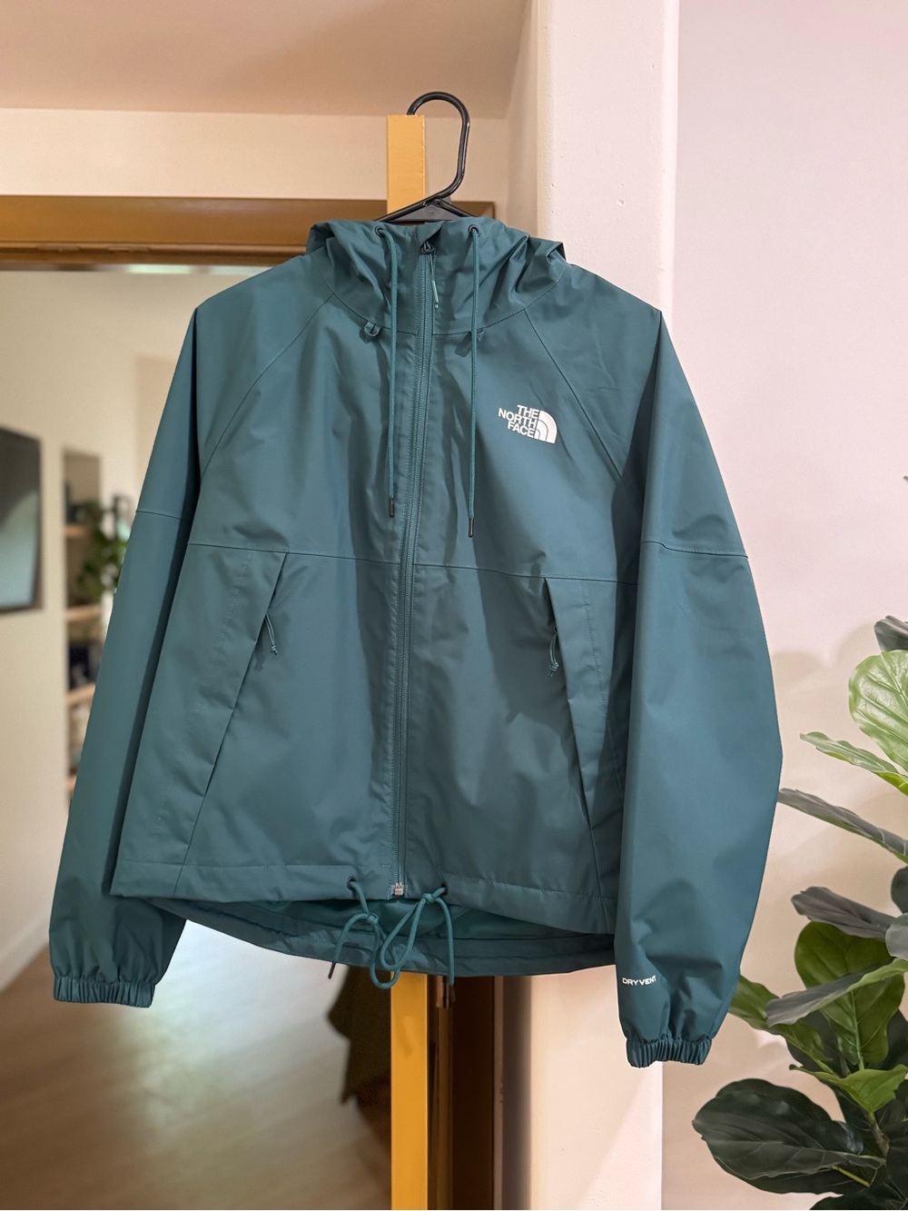 The North Face Anatora Rain Jacket - Deep Nori - Picture 3 of 14